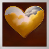 Hart van het Poster van Sky (Voorkant)