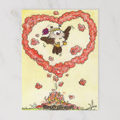 HART VAN HET ROOKbriefkaart VAN Nicole Janes Briefkaart