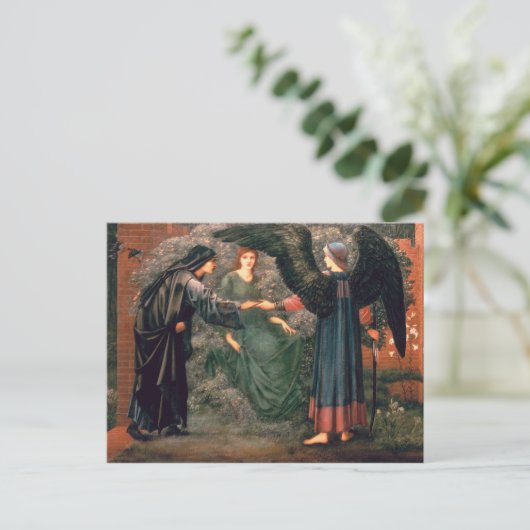 Hart van het Roos Briefkaart (Staand voorkant)