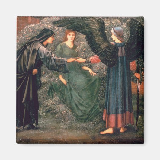 Hart van het Roos Magneet (Voorkant)