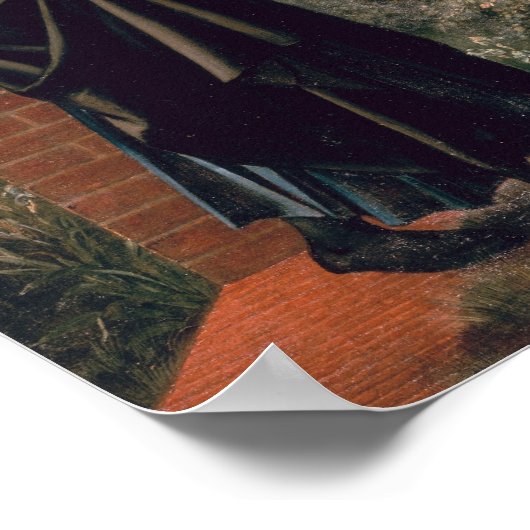 Hart van het Roos Poster (Hoek)