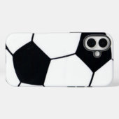 Hart van het spel | "Ik hou van voetbal" (Voetbal) Case-Mate iPhone Case (Achterkant (horizontaal))