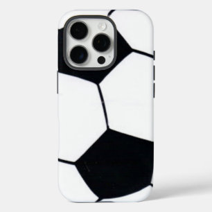 Hart van het spel   "Ik hou van voetbal" (Voetbal) iPhone 16 Pro Hoesje