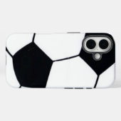 Hart van het spel | "Ik hou van voetbal" (Voetbal) Case-Mate iPhone Case (Achterkant (horizontaal))