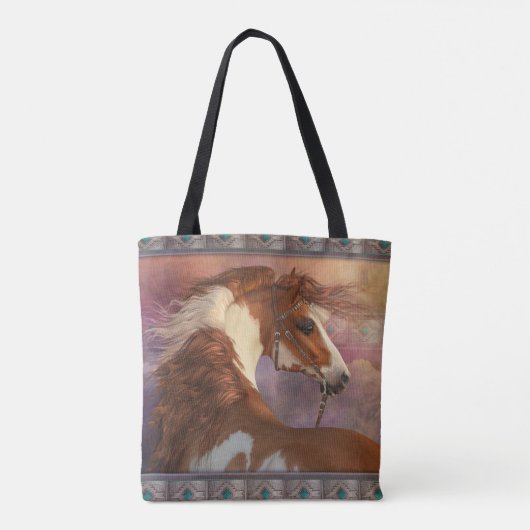 Hart van het West-Tas Tote Bag (Achterkant)