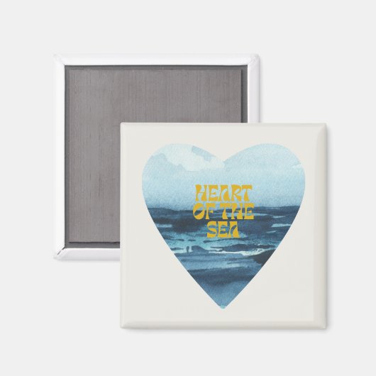 Hart van het Zee - Magnet (Voorkant / Achterkant)