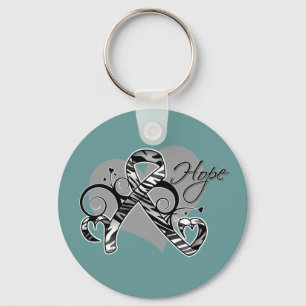 Hart van Hope Carcinoid Cancer Awareness Sleutelhanger