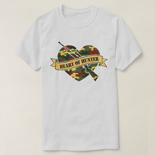Hart van Jager – T-shirt met Wilde Instinct (Design voorkant)