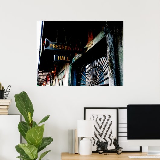 Hart van Jazz Poster (Thuiskantoor)