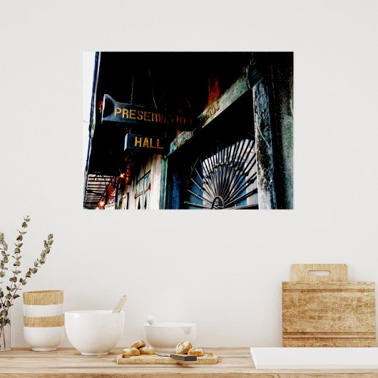 Hart van Jazz Poster (Keuken)