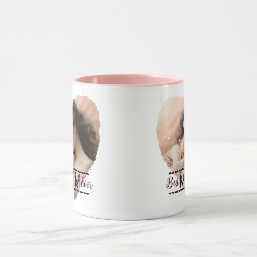 Hart van je, beste moeder ooit mok (Midden)