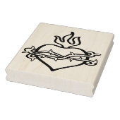 Hart van Jezus 2 illustratie patroon kunst stempel (Stempel)