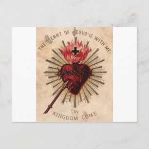 Hart van Jezus (klein) Briefkaart