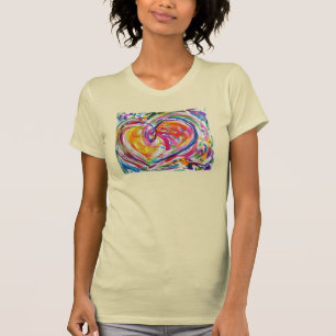 Hart van Joy Artwork Painting Love T-Shirts