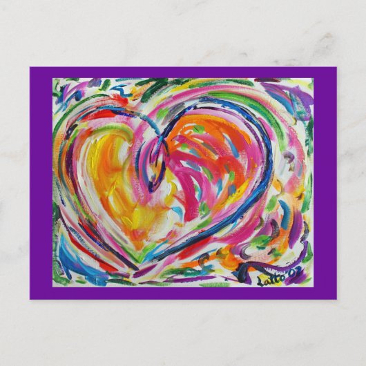 Hart van Joy Briefkaart (Voorkant)