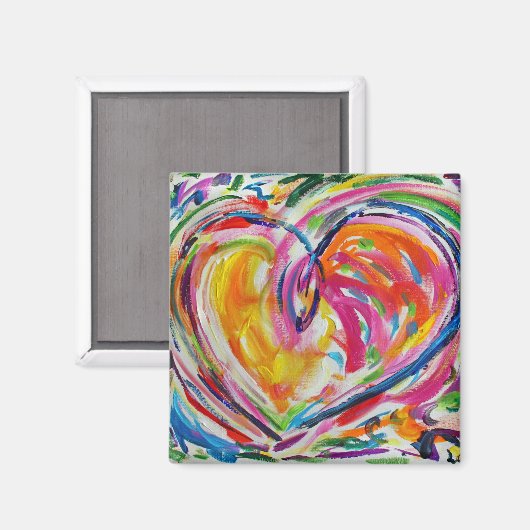 Hart van Joy Magnet (Voorkant / Achterkant)