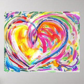 Hart van Joy Poster