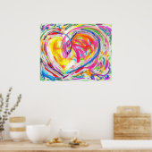 Hart van Joy Poster (Keuken)