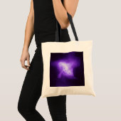 Hart van krabbennevel Grote Canvas tas (Voorkant (product))