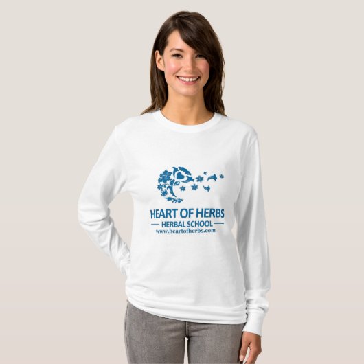 Hart van kruidenmakersentuin Logo T-shirt (Voorkant volledig)