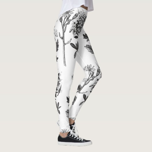 Hart van kruidenschool Botanische Leggings (Rechts)
