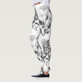 Hart van kruidenschool Botanische Leggings (Links)