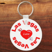 Hart van Las Vegas Sleutelhanger (Voorkant)