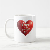 hart van liefde mok (Links)