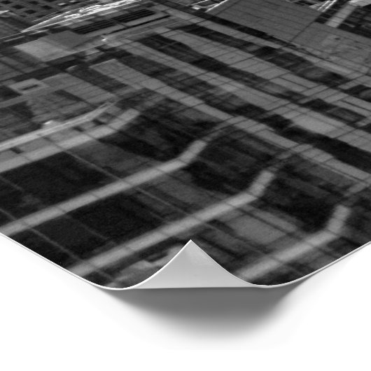 Hart van Manhattan - 30 Rockefeller Plaza Poster (Hoek)