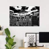 Hart van Manhattan - 30 Rockefeller Plaza Poster (Thuiskantoor)