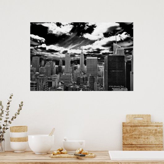 Hart van Manhattan - 30 Rockefeller Plaza Poster (Keuken)