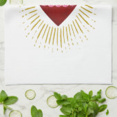 Hart van Maria Theedoek (Gevouwen)