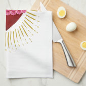 Hart van Maria Theedoek (Quarter Fold)