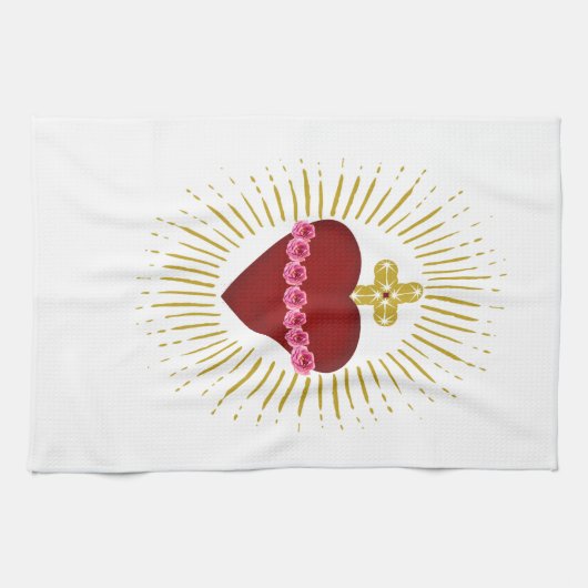 Hart van Maria Theedoek (Horizontaal)