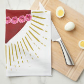 Hart van Maria Theedoek (Quarter Fold)