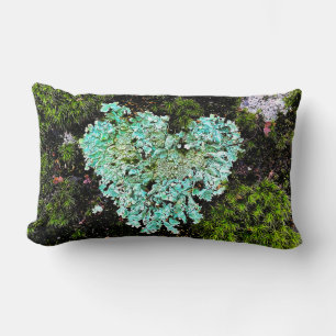 Hart van Moss op Stone Sierkussen Kussen