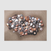 Hart van  naaien Buttonnen Fotografisch Tissuepapier (Voorkant)