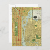 Hart van New York Briefkaart (Voorkant / Achterkant)