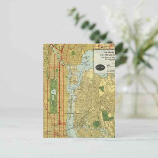 Hart van New York Briefkaart (Staand voorkant)