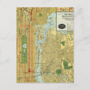 Hart van New York Briefkaart