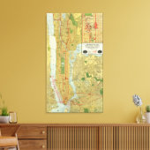Hart van New York Canvas Afdruk (Insitu (Woonkamer))