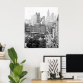 Hart van New York City: 1908 Poster (Thuiskantoor)