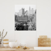 Hart van New York City: 1908 Poster (Keuken)