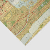 Hart van New York Tissuepapier (Detail)