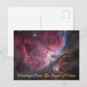 Hart van Orion Briefkaart (Voorkant / Achterkant)