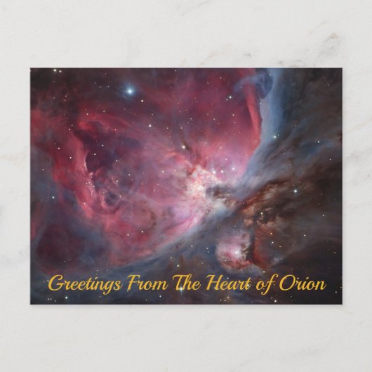 Hart van Orion Briefkaart (Voorkant)