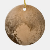 Hart van Pluto Keramisch Ornament (Voorkant)