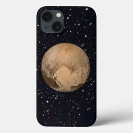 Hart van Pluto Sterrenhemel iPhone 13 Hoesje