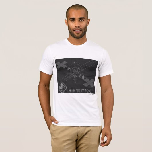 Hart van Psyche T-shirt (Voorkant volledig)