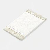 Hart van room post-it® notes (Schuin)